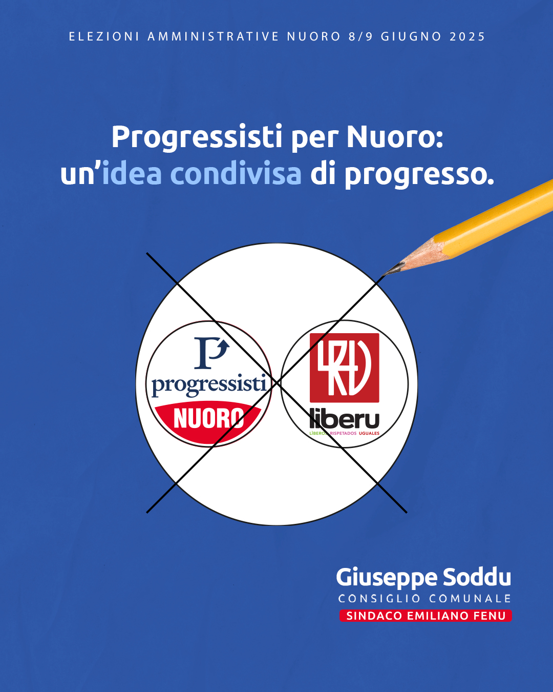 Progressisti per Nuoro: un’idea condivisa di progresso.