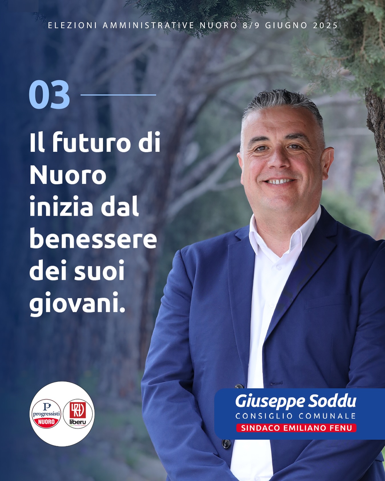 Il futuro di Nuoro inizia dal benessere dei suoi giovani.